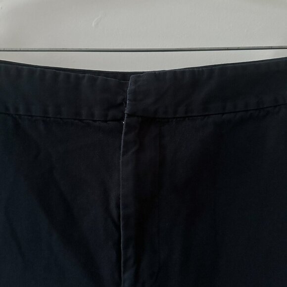 Lauren Ralph Lauren Black Flat Front Bermuda Shorts Women's Plus Size 16 Preppy - Picture 4 of 14